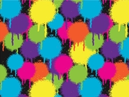 Color Test Graffiti Vinyl Wrap Pattern