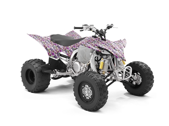 Painted Touch Graffiti ATV Wrapping Vinyl