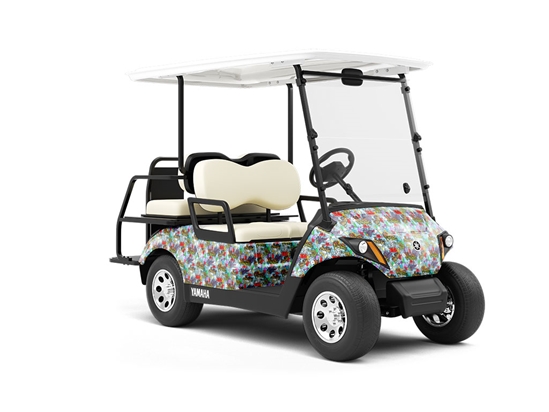 Swift Punition Graffiti Wrapped Golf Cart