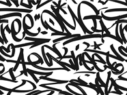 Urban Art Graffiti Vinyl Wrap Pattern
