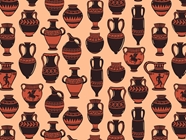 Caesars Amphora Greco Roman Vinyl Wrap Pattern