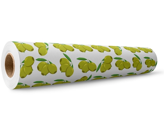 Green Olives Greco Roman Wrap Film Wholesale Roll
