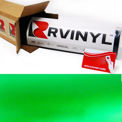 Rwraps™ Matte Chrome Vinyl Wrap Film - Green