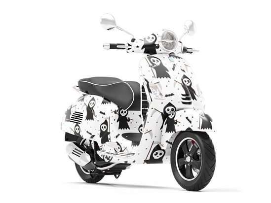 Ready Reapers Halloween Vespa Scooter Wrap Film
