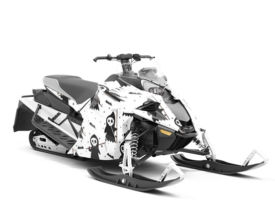 Ready Reapers Halloween Custom Wrapped Snowmobile