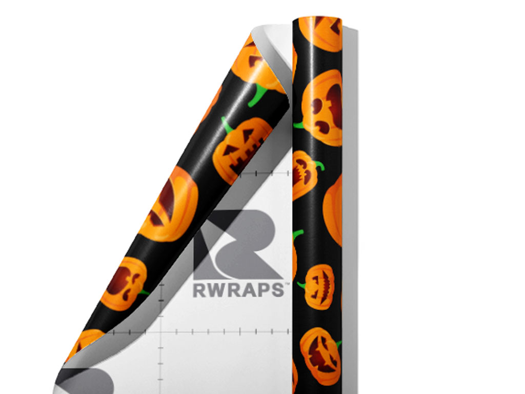 Wicked Smiles Halloween Wrap Film Sheets