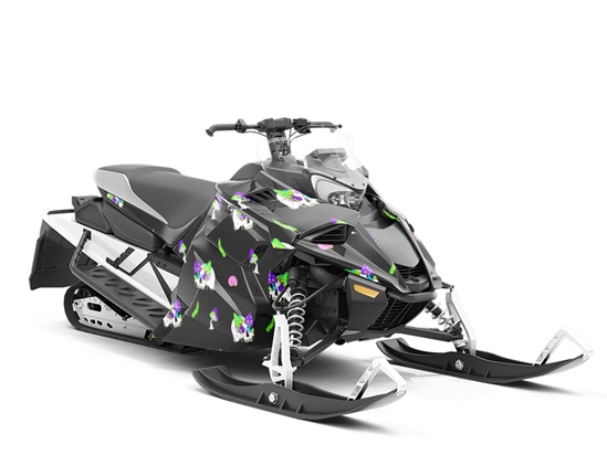Living Decay Halloween Custom Wrapped Snowmobile
