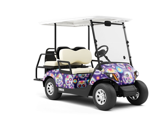 Sweet Tooth Halloween Wrapped Golf Cart