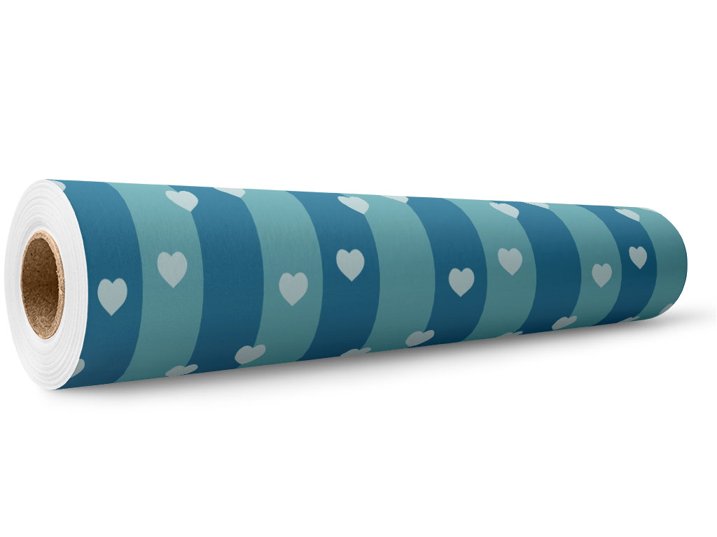 Hole Punched Heart Wrap Film Wholesale Roll