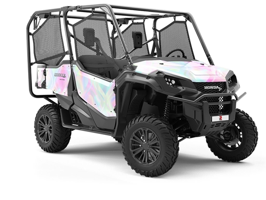 Psychedelic Waves Heart Utility Vehicle Vinyl Wrap