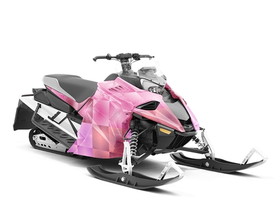 Walls Up Heart Custom Wrapped Snowmobile