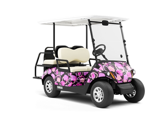 Wrapped Around Heart Wrapped Golf Cart