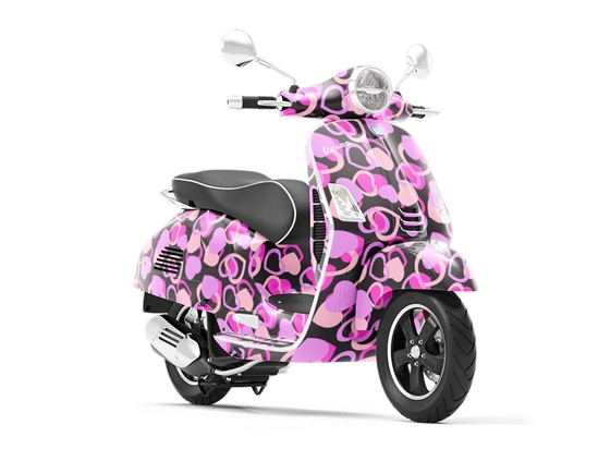 Wrapped Around Heart Vespa Scooter Wrap Film