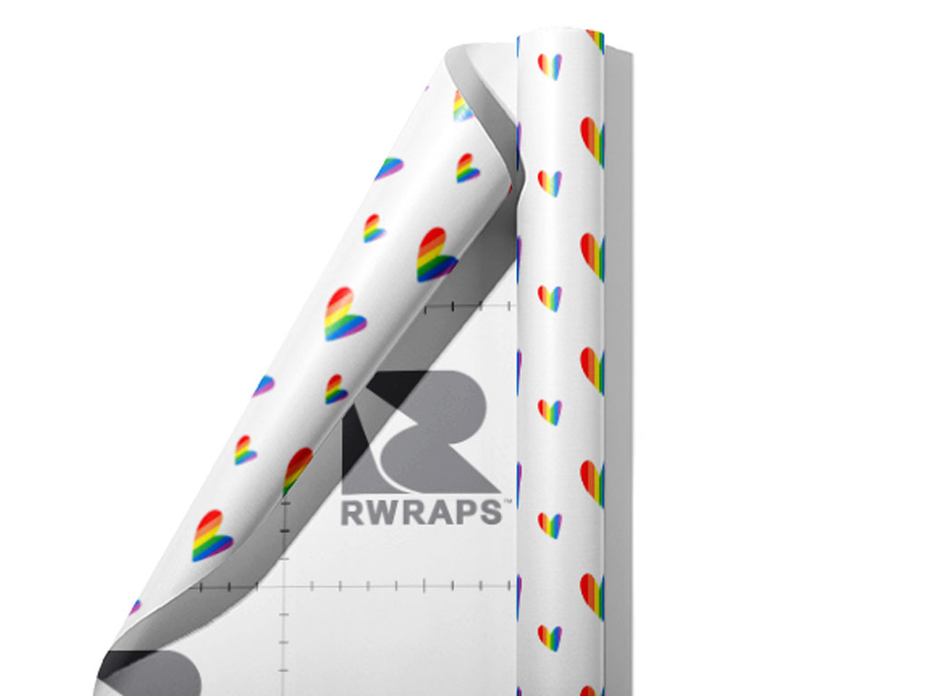 All Colors Heart Wrap Film Sheets