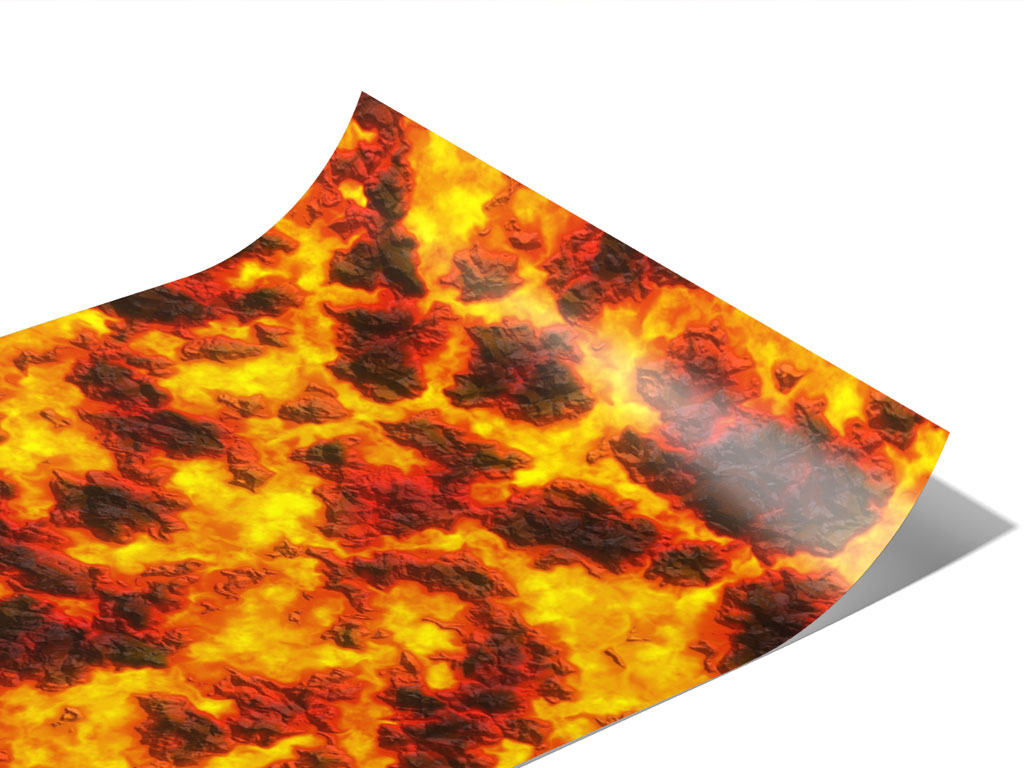 Fiery Dungeon Lava Vinyl Wraps