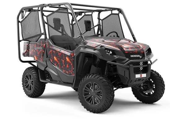 Ring of Fire Lava Utility Vehicle Vinyl Wrap