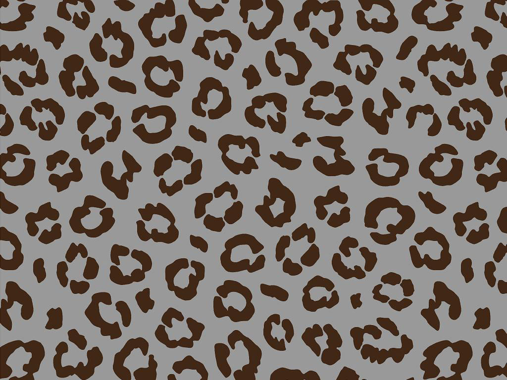 Gray Leopard Vinyl Wrap Pattern