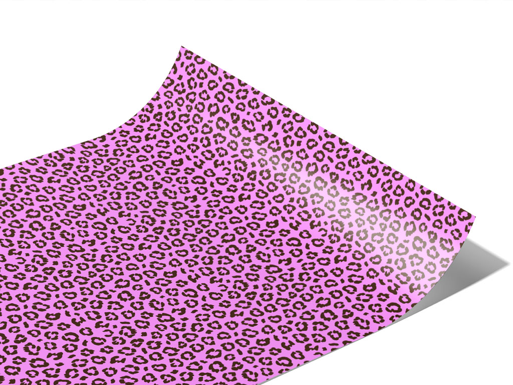 Pink Leopard Vinyl Wraps