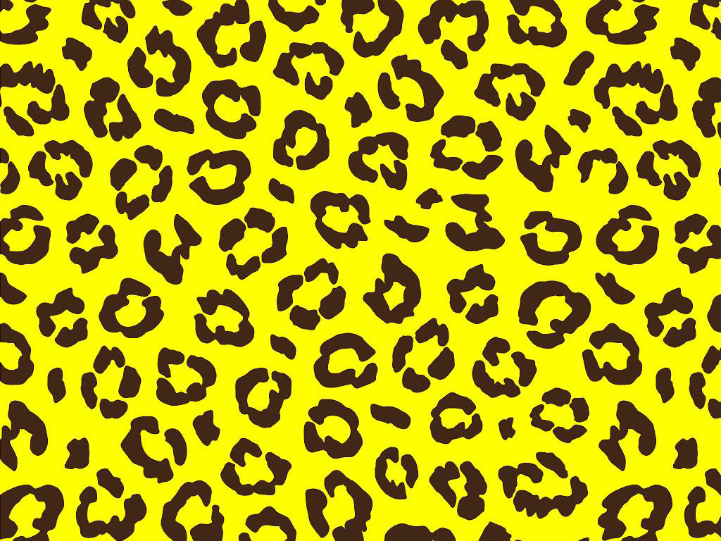 Yellow Leopard Vinyl Wrap Pattern