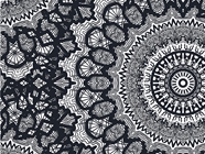 Complex Mandelbrot Mandala Vinyl Wrap Pattern