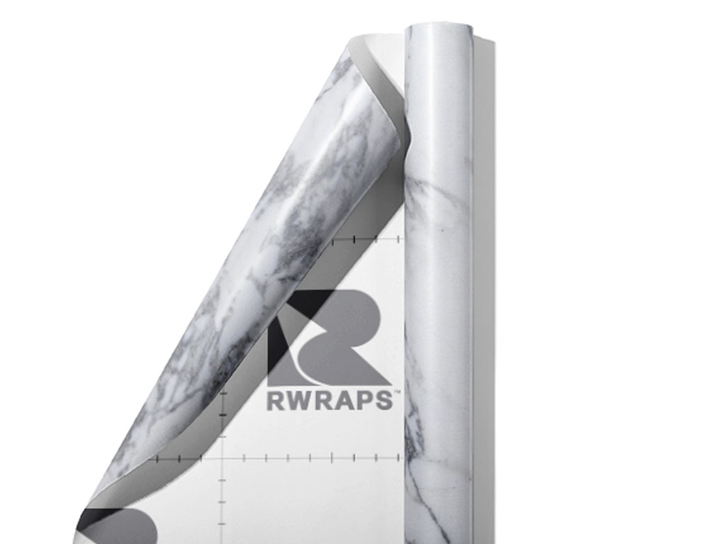 Blanco Carrara-White Marble Wrap Film Sheets