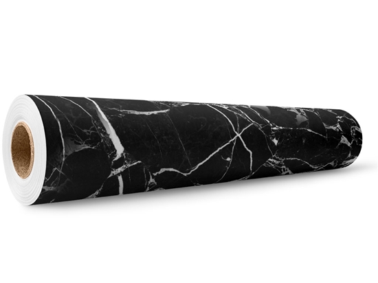 Picasso Black Marble Wrap Film Wholesale Roll