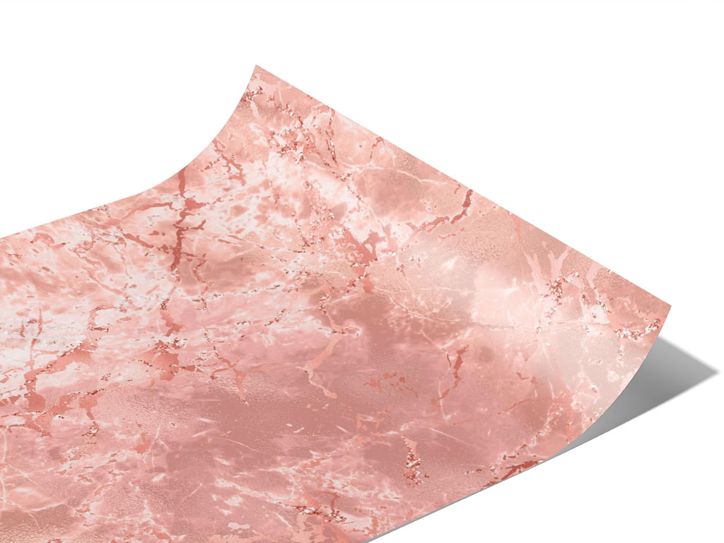 Rosa Zarci-Pink Marble Vinyl Wraps
