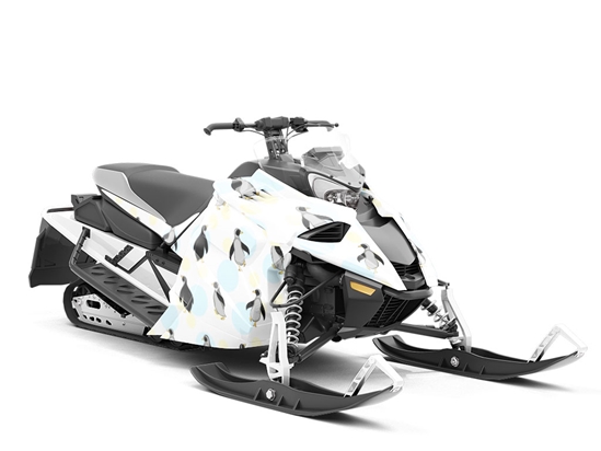 March Along Marine Life Custom Wrapped Snowmobile