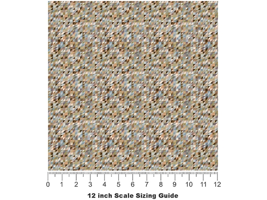 Hickory Hills Mosaic Vinyl Film Pattern Size 12 inch Scale