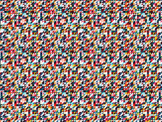 Brash Hodgepodge Mosaic Vinyl Wrap Pattern