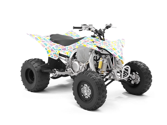 Colorful Catchall Mosaic ATV Wrapping Vinyl