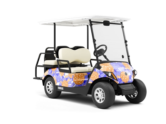 Boys Disco Mosaic Wrapped Golf Cart