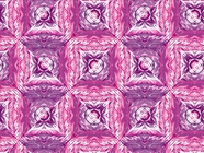 Rosy Bonbons Mosaic Vinyl Wrap Pattern
