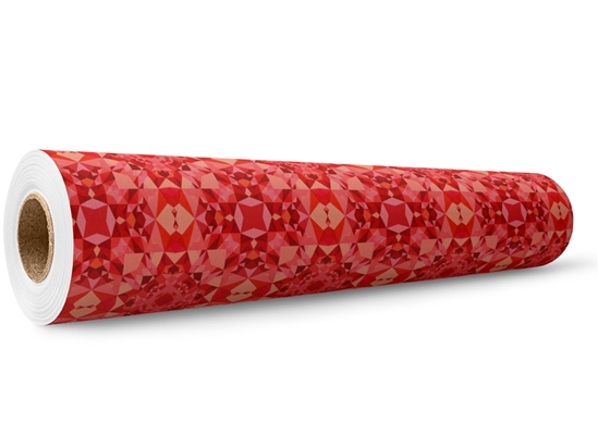 Candy Apples Mosaic Wrap Film Wholesale Roll