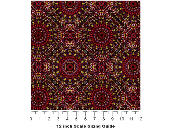 Getting Mad Mosaic Vinyl Film Pattern Size 12 inch Scale