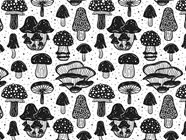 Shadowy Tubers Mushroom Vinyl Wrap Pattern