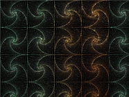 Paradoxical Zentangle Optical Illusion Vinyl Wrap Pattern