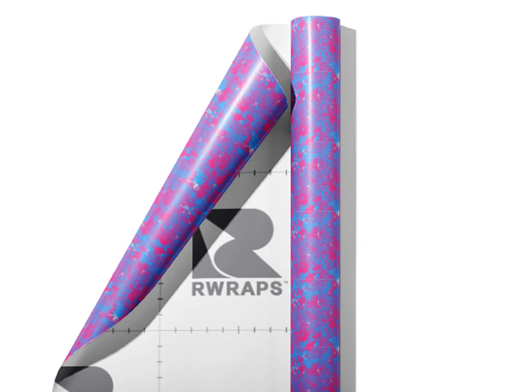 Restless Lovers Paint Splatter Wrap Film Sheets