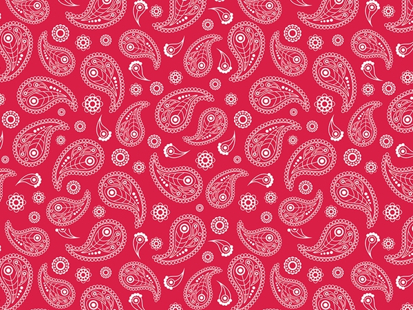 Pink Swirls Paisley Vinyl Wrap Pattern