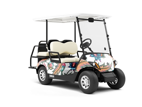 Rich Sensibilities Paisley Wrapped Golf Cart