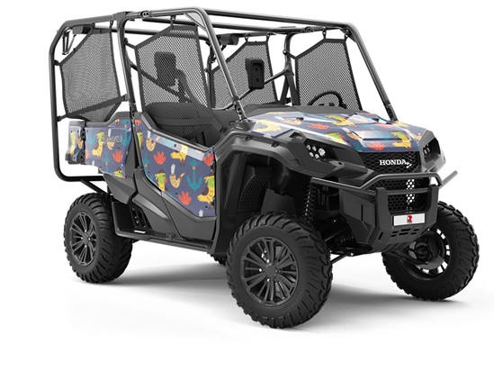 First Mate Pirate Utility Vehicle Vinyl Wrap