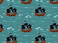 SS Treasure Pirate Vinyl Wrap Pattern