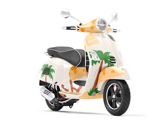 Uncharted Isle Pirate Vespa Scooter Wrap Film