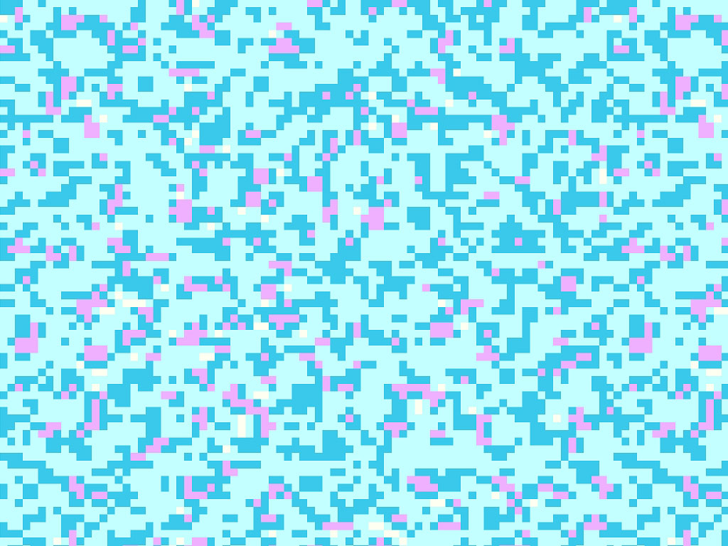 Vivid Skies Pixel Vinyl Wrap Pattern
