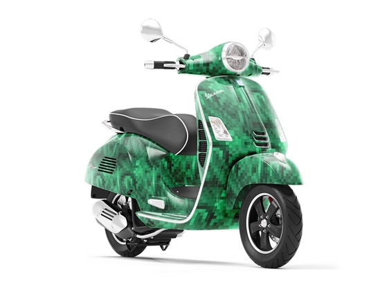 May Day Pixel Vespa Scooter Wrap Film