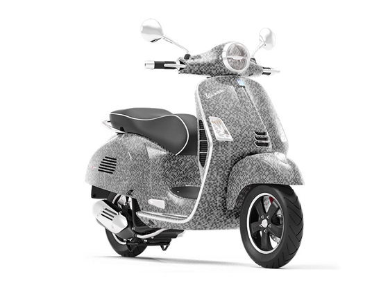 Ongoing Static Pixel Vespa Scooter Wrap Film