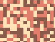 Cherry Blossoms Pixel Vinyl Wrap Pattern