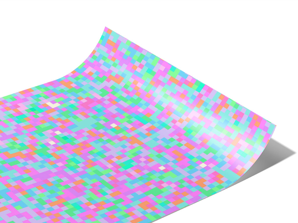 River Salmon Pixel Vinyl Wraps