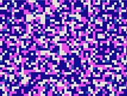 Turning Violet Pixel Vinyl Wrap Pattern