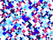 Gender Reveal Pixel Vinyl Wrap Pattern